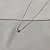 Colar moissanite Elaine Palma ponto de luz 6,5 mm prata 925 - Imagem 9