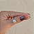 Colar moissanite Elaine Palma ponto de luz  9,5 mm prata 925 - Imagem 6