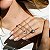 Colar moissanite Elaine Palma ponto de luz  9,5 mm prata 925 - Imagem 3