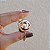 Pulseira oval pérola shell ouro semijoia - Imagem 5