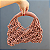 Bolsa Design Natural macramê algodão terracota - Imagem 5