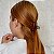 Piranha de cabelo Bianca retangular m chocolate amargo 05 288 - Imagem 1