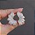 Brinco ear cuff folhas zircônia ouro semijoia E230325 - Imagem 3