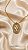 Colar Nino Bran Nossa Senhora das Graças Cristais Swarovski Ouro Vintage Semijoia - Imagem 5