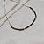Colar Nino Bran cristal swarovski ouro vintage semijoia - Imagem 7