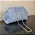 Bolsa pouch clutch palha azul S-383 - Imagem 8
