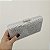 Clutch retangular strass prateado - Imagem 5