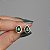 Brinco gota zircônia verde esmeralda ouro semijoia 16k06014 - Imagem 4