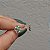 Brinco flor zircônia verde turmalina ouro semijoia 17k04025 - Imagem 6