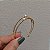 Bracelete Aro Duplo Pérola Zircônia Ouro Semijoia 24k19065 - Imagem 8