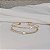 Bracelete Aro Duplo Pérola Zircônia Ouro Semijoia 24k19065 - Imagem 7