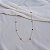Colar choker zircônia preta ouro semijoia 1242 - Imagem 4