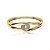 Bracelete elos zircônia ouro semijoia PU 1306 - Imagem 4