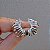 Brinco ear cuff zircônia ródio semijoia BA 7263 - Imagem 4