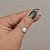 Colar Elaine Palma flor solaris moissanite prata 925 - Imagem 6
