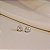 Brinco Elaine Palma redondo glam moissanite prata 925 6 mm - Imagem 4
