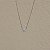 Colar Elaine Palma flor moissanite prata 925 7 mm - Imagem 5