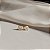Brinco Elaine Palma flor glam moissanite ouro prata 925 6mm - Imagem 3