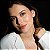 Colar Elaine Palma flor glam moissanite ouro prata 925 6 mm - Imagem 2