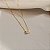 Colar Elaine Palma flor glam moissanite ouro prata 925 6 mm - Imagem 3