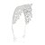 Tiara coroa noiva cristais prateado - Imagem 3