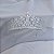 Tiara coroa noiva cristais prateado - Imagem 11