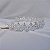 Tiara coroa noiva pérolas cristais prateado - Imagem 10