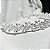 Tiara coroa noiva pérolas cristais prateado - Imagem 3