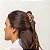 Piranha de cabelo francesa Finestra animal print marrom claro F22930CMC - Imagem 2
