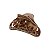 Piranha de cabelo francesa Finestra animal print marrom claro F22930CMC - Imagem 3