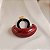 Rabicó Bianca Ponny Cuff navette m vermelho 10 315 - Imagem 2