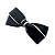 Presilha laço m acetato preto - Imagem 1