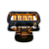 Piranha vazada acetato tartaruga - Imagem 3