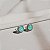 Brinco oval cristal esmeralda colombiana prata 925 - Imagem 4