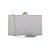 Clutch retangular tecido cinza E-3 - Imagem 2