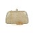 Clutch trapézio cristais dourado FSS-65 - Imagem 2