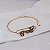 Bracelete Claudia Arbex cristais ouro vintage - Imagem 6
