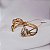 Bracelete Claudia Arbex cristais ouro vintage - Imagem 3