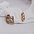 Bracelete Claudia Arbex cristais ouro vintage - Imagem 7