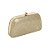Clutch trapézio strass dourada FSS-60 - Imagem 1
