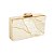 Clutch retangular madrepérola bege Y-114 - Imagem 1