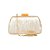 Clutch acrílico madrepérola champanhe Y-86 - Imagem 2