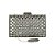 Clutch retangular cristais grafite S-404 - Imagem 2
