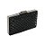 Clutch retangular cristais preto S-404 - Imagem 1