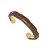 Bracelete Nádia Gimenes resina mocha mouse - Imagem 1
