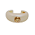 Bracelete Nádia Gimenes resina perolado - Imagem 1