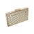 Clutch retangular cristais dourado S-404 - Imagem 1