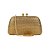 Clutch trapézio strass dourado S-284 - Imagem 2