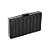Clutch retangular preto E-37 - Imagem 1