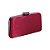 Clutch trapézio cetim vinho E-18 - Imagem 1